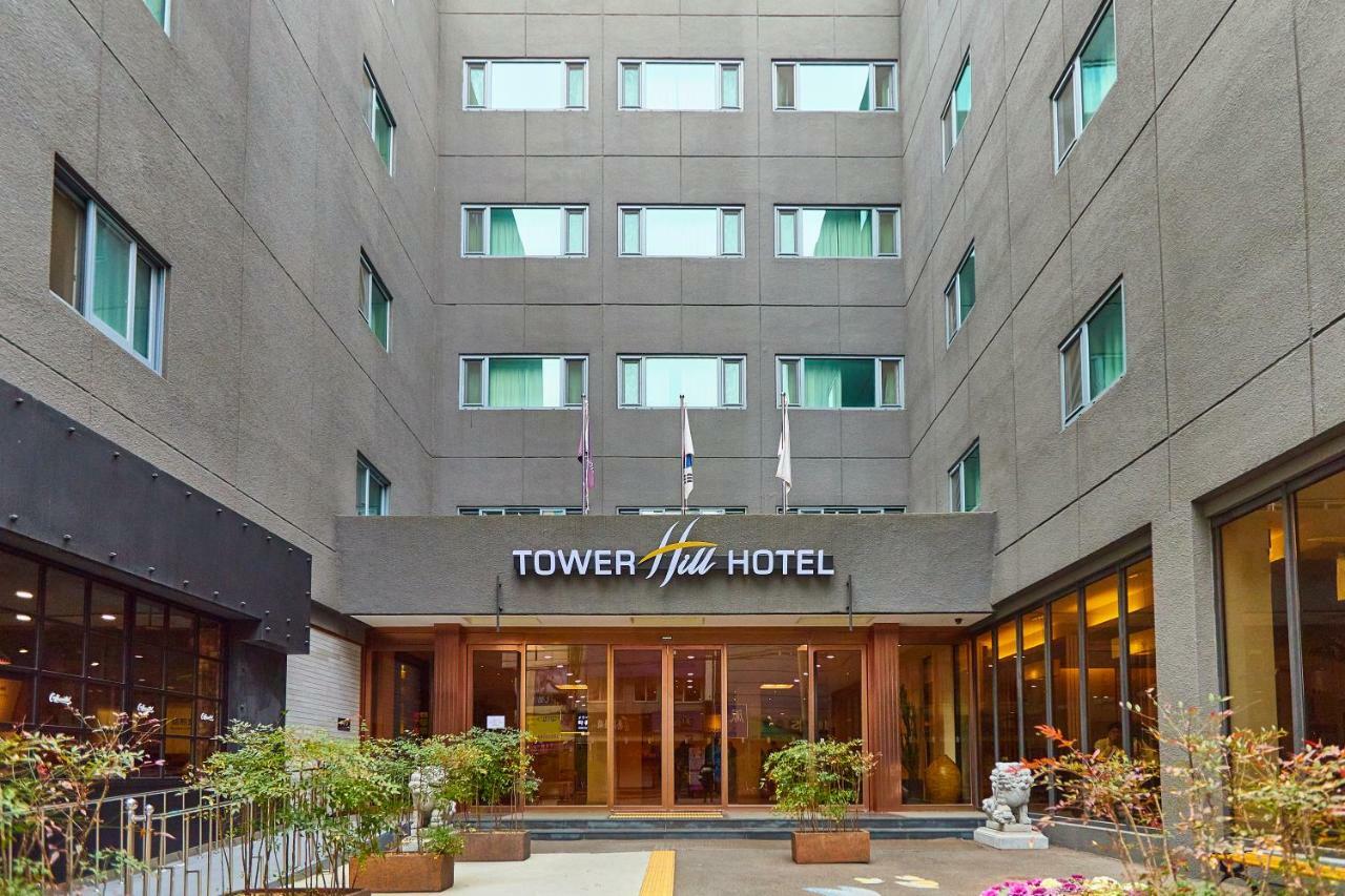 בוסאן Towerhill Hotel מראה חיצוני תמונה